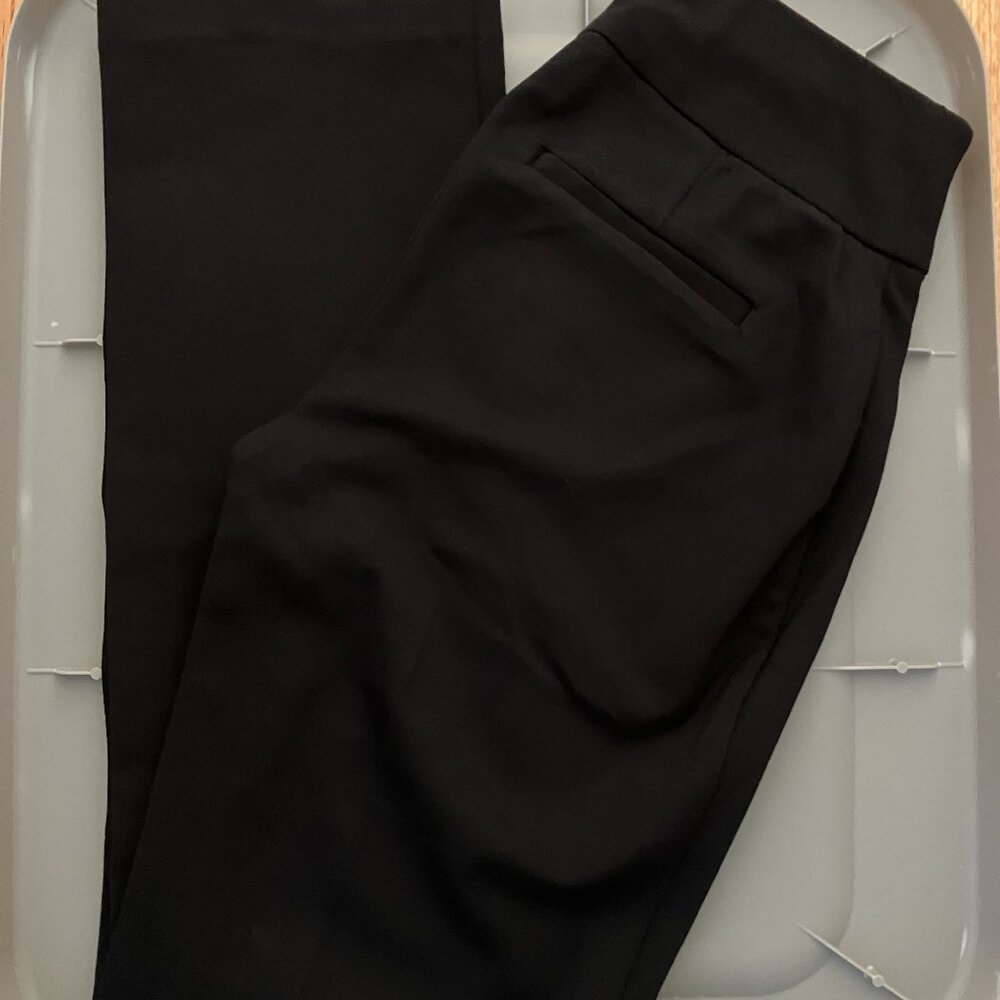 NWT Express Columnist pull on Pants Straight Leg high-rise black size XS